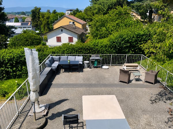 Très grand 3.5 pièces avec balcon, terrasse et jardin commun 5