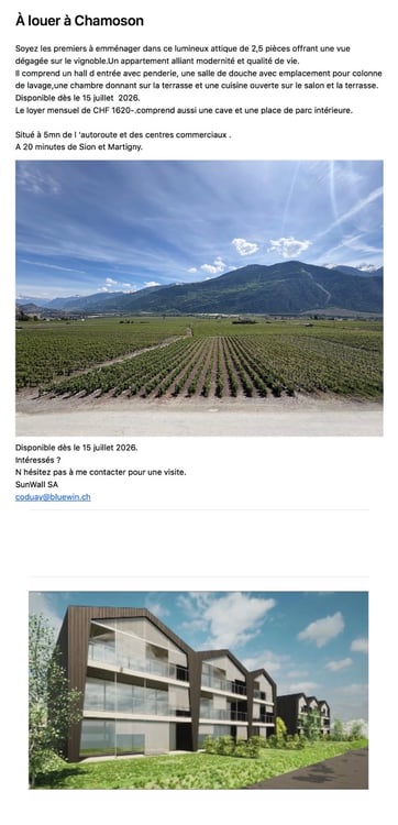 2,5 pièces en attique 2