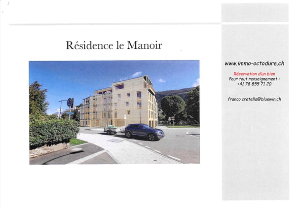 Promotion le Manoir 1