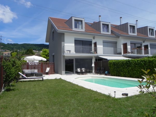 Chambre meublée jardin et piscine à Rolle 3