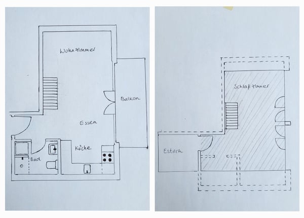 Zu vermieten: Schöne 2.5-Zimmer Duplex-Wohnung 5