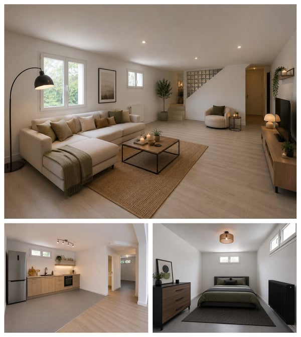 Maison individuelle rénovée avec deux espaces indépendants 1