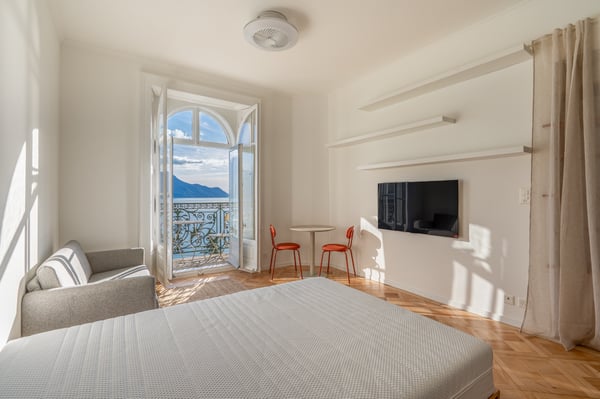 Studio meublé - résidence de prestige - vue panoramique lac 2