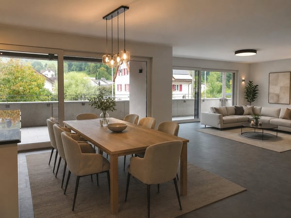 Grosszügige und helle 4.5 Zimmer Wohnung mit Balkon 3