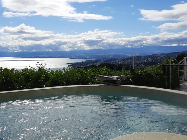Chambre de standing dans villa avec vue panoramique  Lavaux 5