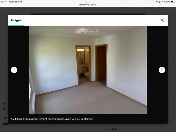 Magnifique appartement en campagne, avec vue sur la plaine 4