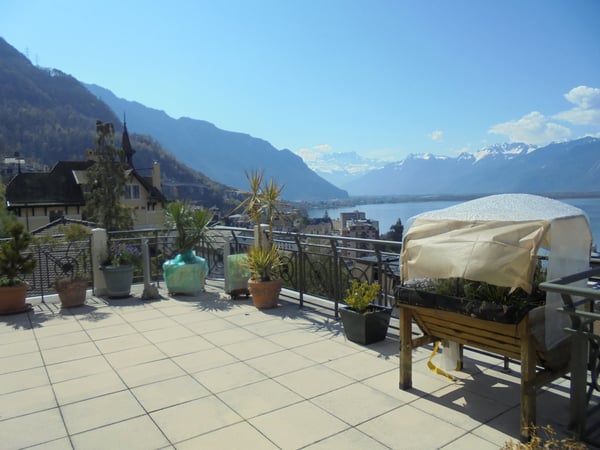 Superbe attique avec vaste terrasse et vue panoramique 2