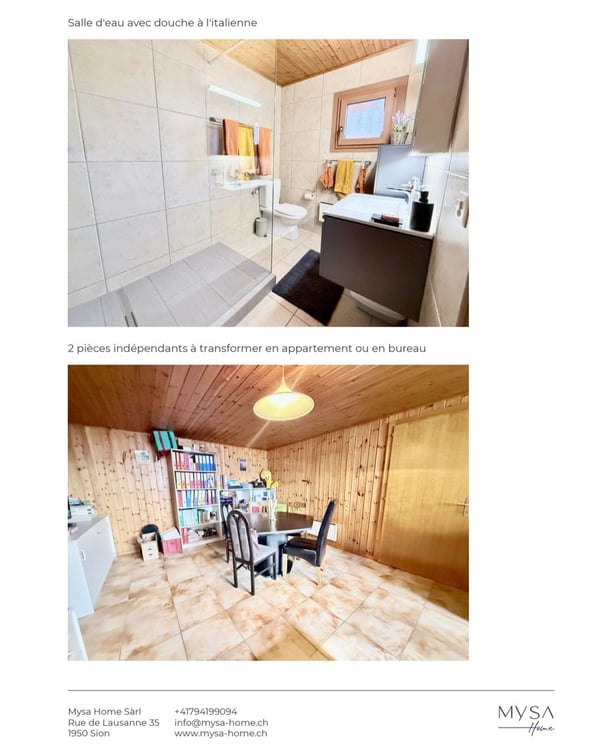 Belle maison de 5½ pièces avec 2 pièces indépendantes 5