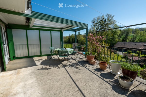 Grand 5.5pc avec terrasse et jardin 2