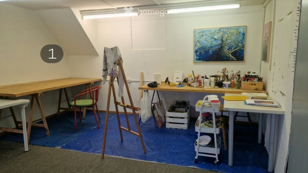 Espace dans atelier de peinture collectif 4