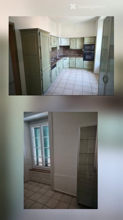 Grand appartement de 7.5 pces avec double balcon et garage 3
