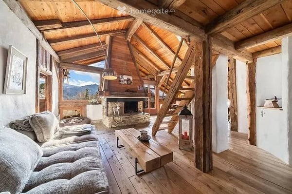 Objet rare : Magnifique chalet typique au cur d'Icogne 1
