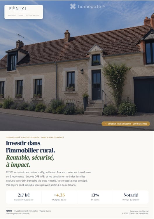 Investisser dans un produit immobilier 2