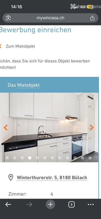 4 Zimmer Wohnung 4