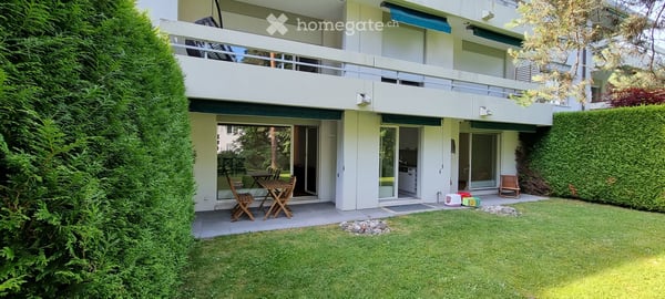 Appartement 2.5 pièces avec rez-jardin top situation 1