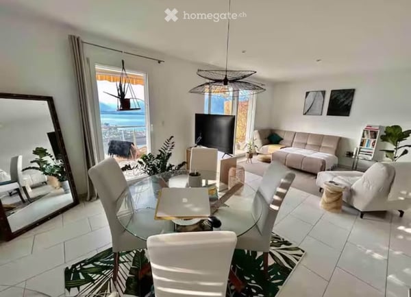 Magnifique appartement meublé avec vue sur Lac & Montagnes 3