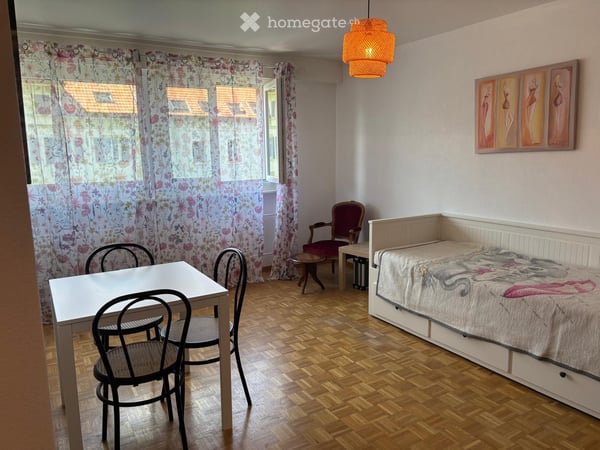 Studio meublé à louer Disponible immédiat La Chaux-de-Fonds 1