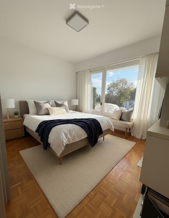 Appartement lumineux de 3,5 pces avec jardin env. 200m2 4