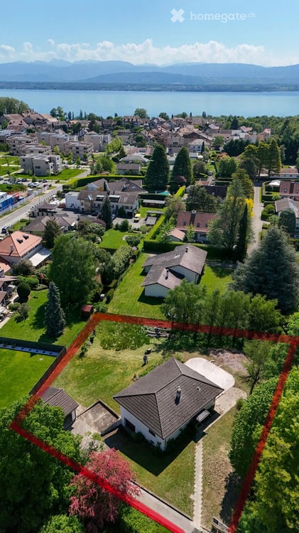 Villa jumelle en pignon - Crans (VD) -permis en force 2