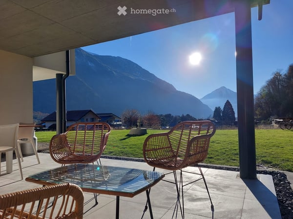Appartement 4.5p au rez 2