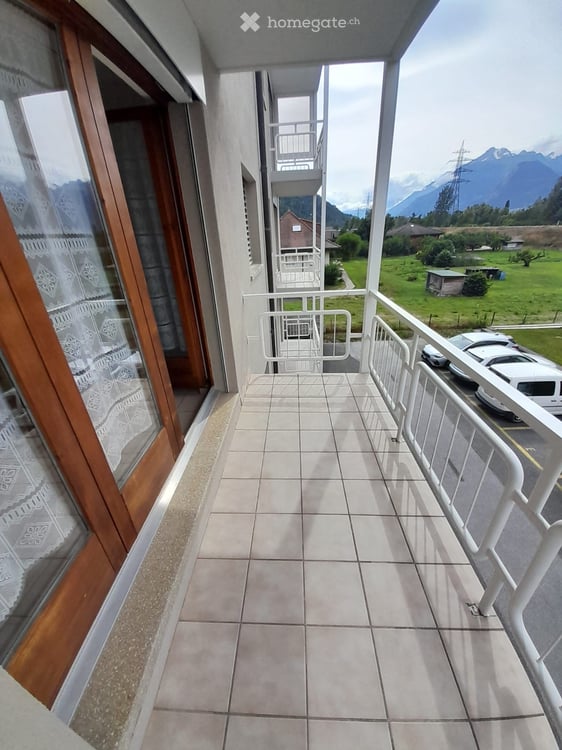 Charmant studio avec balcon à louer à Aproz 5