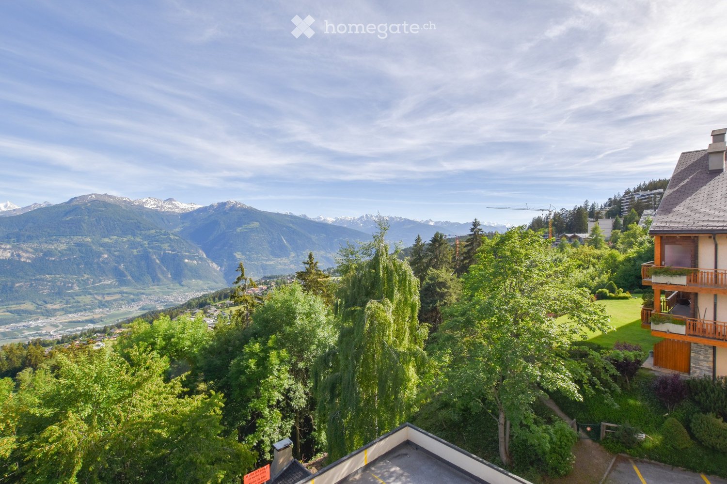 Immobilie in Aminona - Crans-Montana, 4.5 p. avec vue panoramique, bien situé - Bild 2