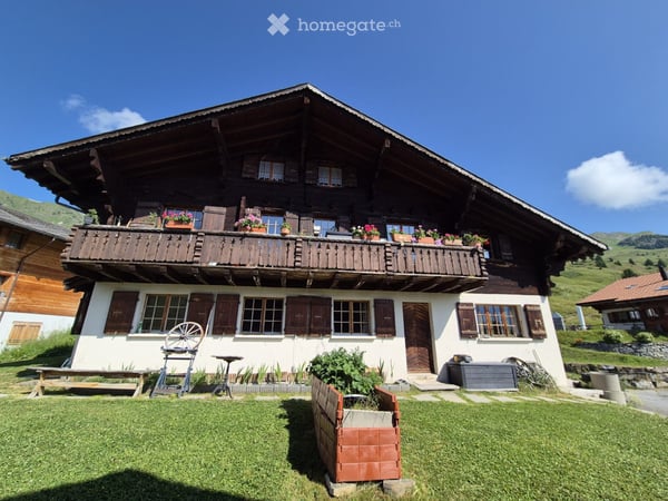 Appartement avec jardin, Les Crosets ski in/out 1000.-/mois 5