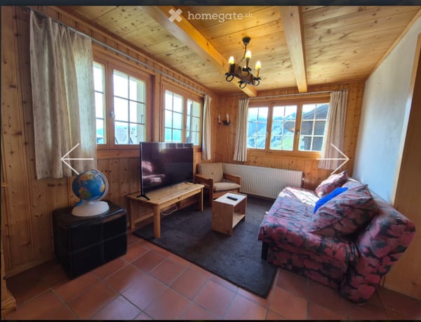 Appartement avec jardin, Les Crosets ski in/out 1000.-/mois 1