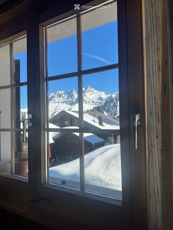 Appartement avec jardin, Les Crosets ski in/out 1000.-/mois 4