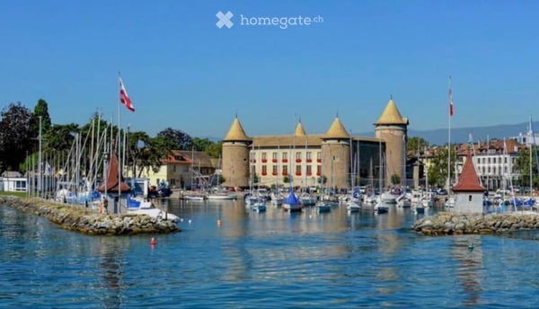 Chambre moderne meublée a louer à Morges 4