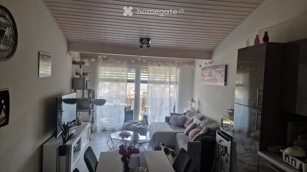Appartement très lumineux de 2.5 pces à l'attique 3