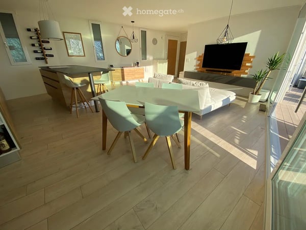 Vacances à Lausanne, bel appartement meublé, luxueux 2