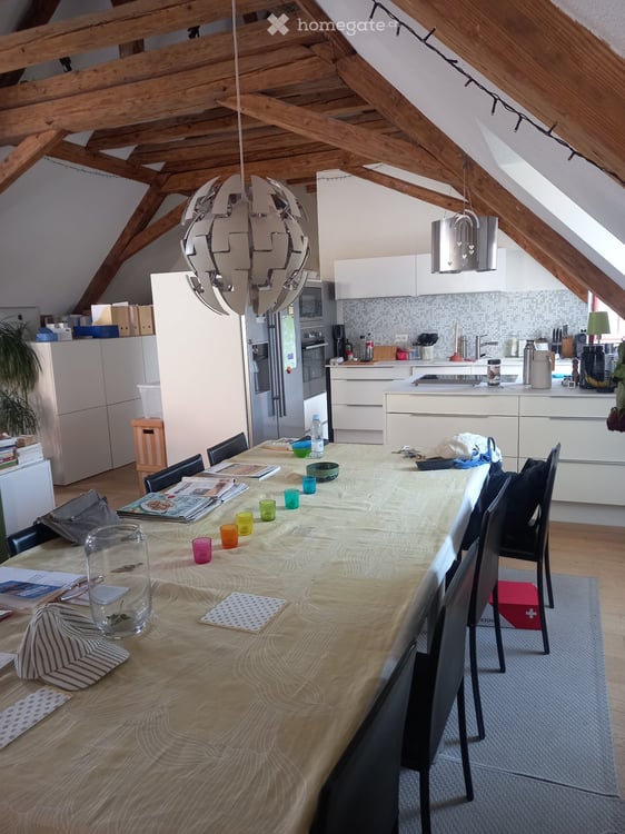 5.5 pièces dans les combles avec terrasse (centre d'Yverdon) 2