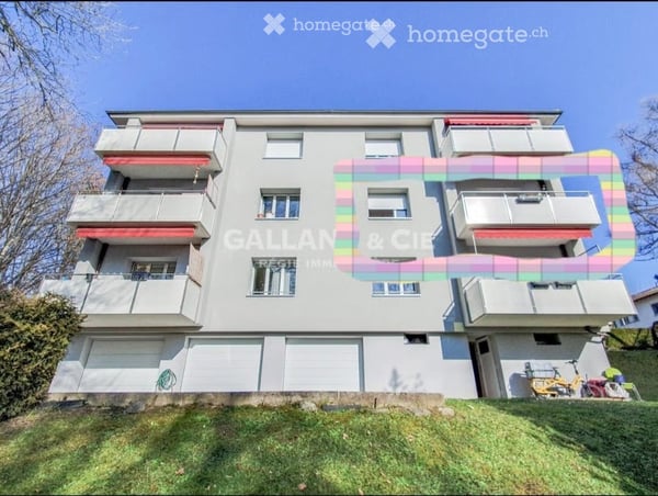 Appartement 3 pièces à louer à Lausanne 5