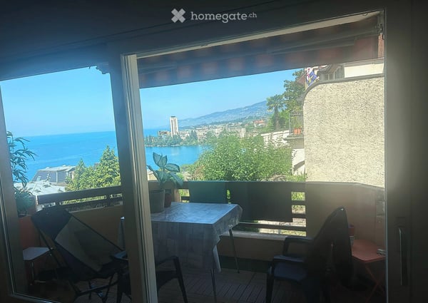 Très Joli Appartement avec Vue Lac - Au calme à Territet 2