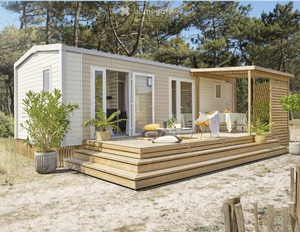 RECHERCHE  petit chalet ou mobil home! 1
