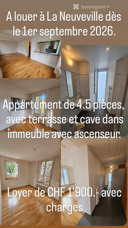 Bel appartement lumineux de 4.5 pièces à La Neuveville 5