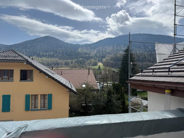 Appt.  3 pcs de standing au 2e - grande terrasse avec vue 12
