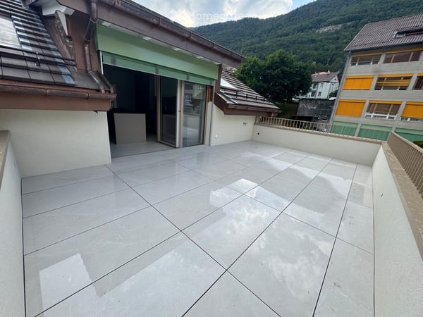 Appt.  3 pcs de standing au 2e - grande terrasse avec vue 9