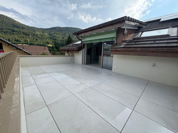 Appt.  3 pcs de standing au 2e - grande terrasse avec vue 10