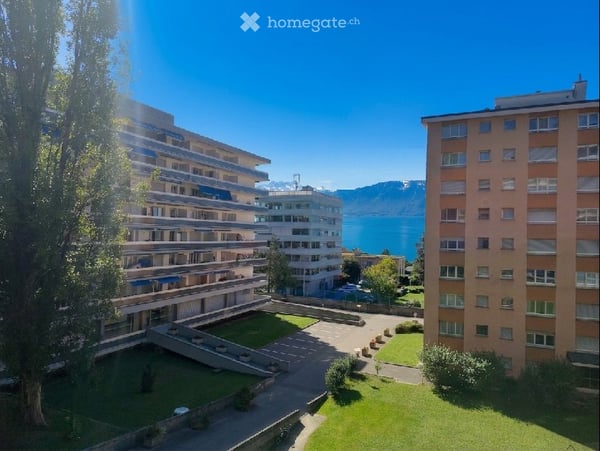 Studio 33.5 m2 avec grand balcon sud (11 m2) - Clarens 2