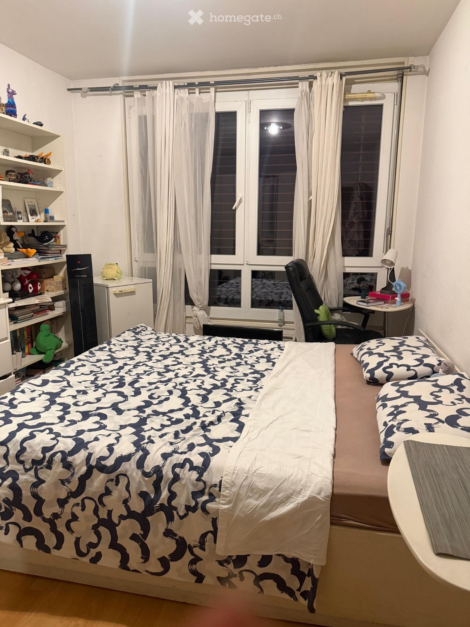 Chambre pour 5 semaines à 1280 frs