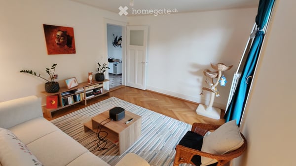 Lumineux appartement de 3,5 pièces avec grand balcon  70 m² 2