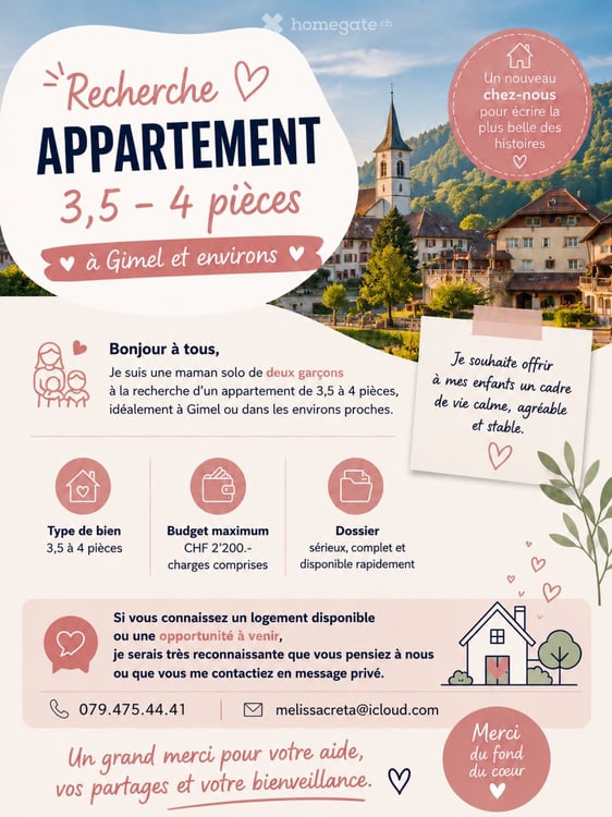Je recherche appartement 13