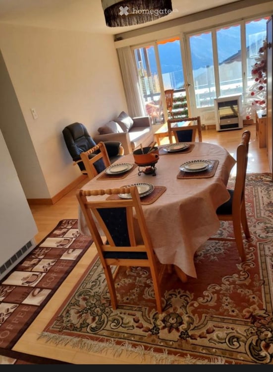 Magnifique appartement meublé vue montagne à la saison 2