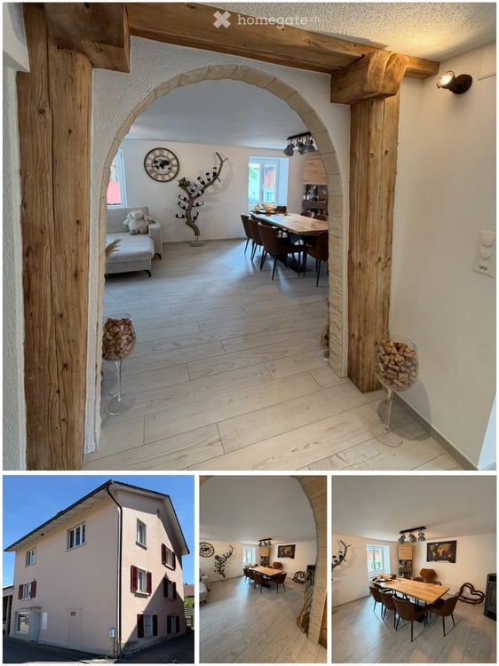 À louer maison de 200 m² au centre de Courtételle 1