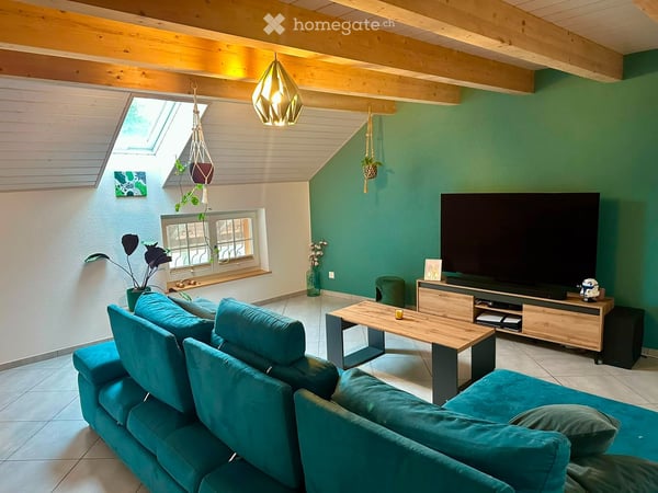 Nuvilly - Appartement 4.5 en duplex à louer au 1er septembre 2