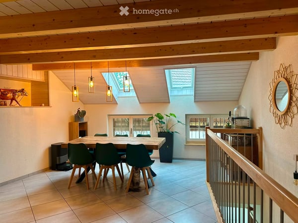 Nuvilly - Appartement 4.5 en duplex à louer au 1er septembre 1