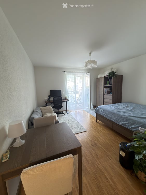 Studio lumineux avec balcon et parking, en face de la gare 1