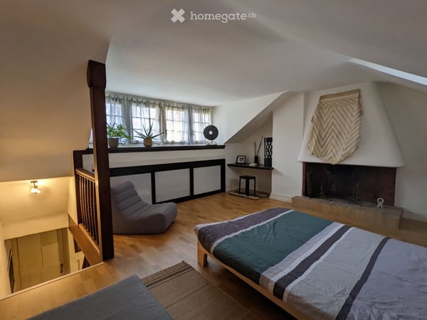 Belle chambre vieille ville Genève 1